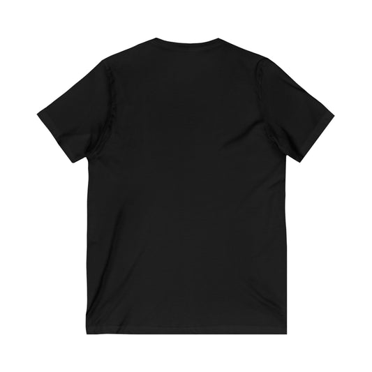 CANCER MOON Unisex Jersey Short Sleeve V-Neck Tee