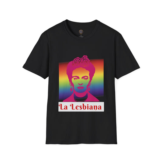 La Lesbiana Lgbtq Unisex Softstyle T-Shirt